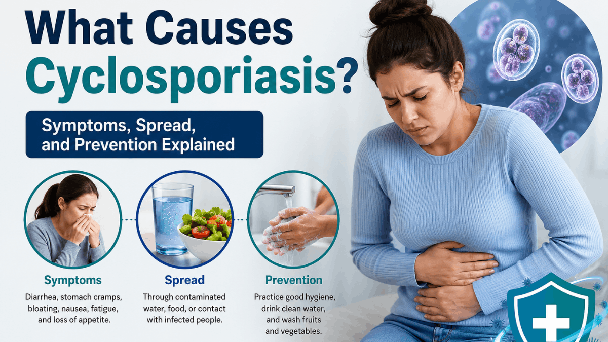 What Causes Cyclosporiasis? Symptoms, Spread, and Prevention Explained