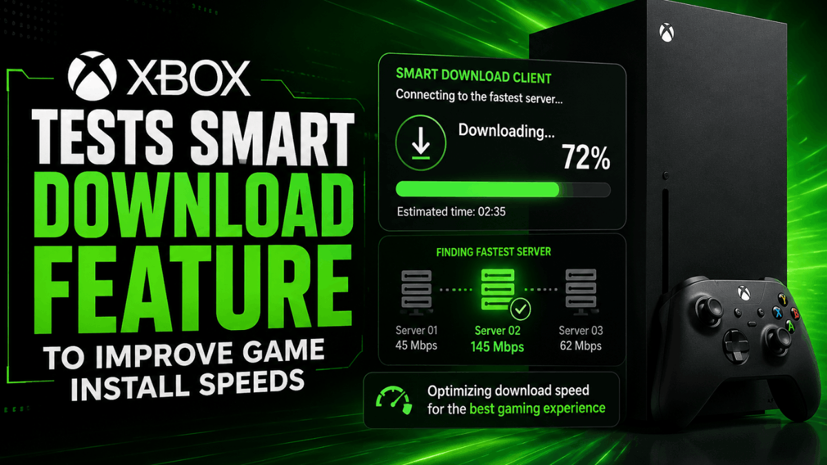 Xbox Tests Smart Download Feature to Improve Game Install Speeds